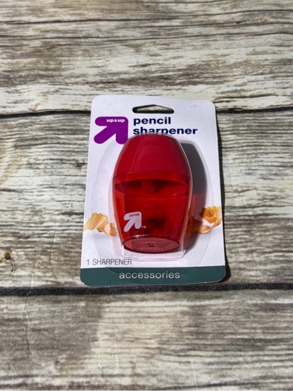 Up & Up Red Pencil Sharpener